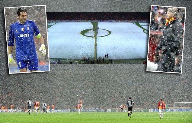 Juventus Lawan Galatasaray Distop karena Cuaca Ekstrim